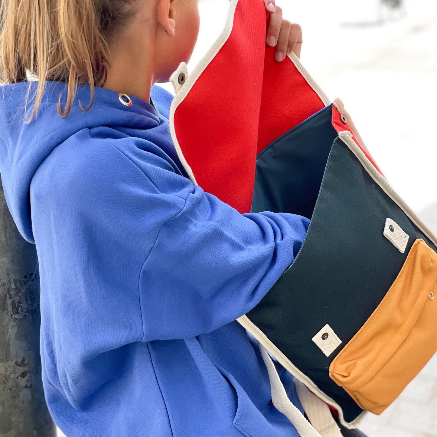 RUCKSACK COLOR BLOCK
